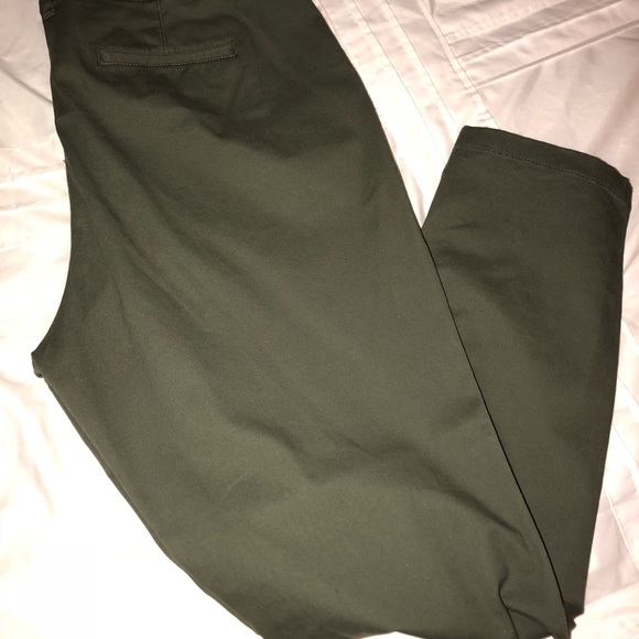 Olive pants size 14 - Picture 3 of 3